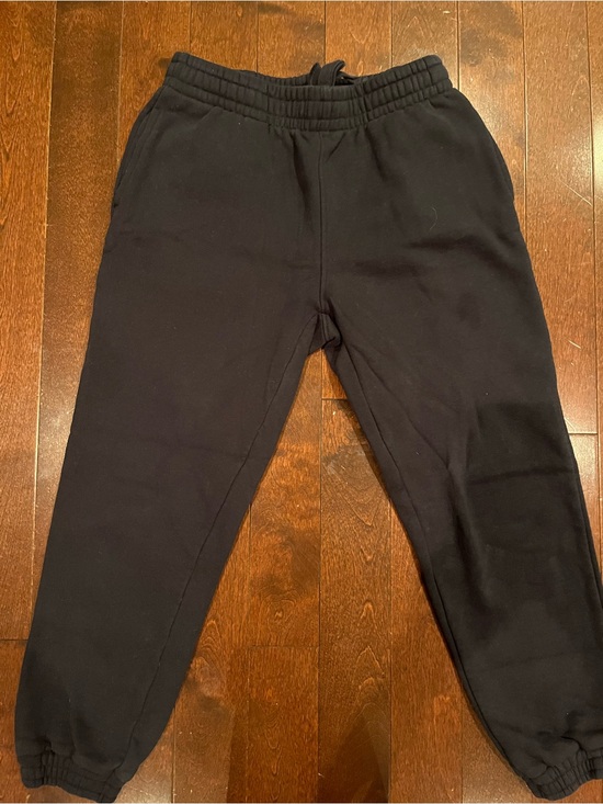 Ardene Other - Ardene Black Sweatpants with Elastic Waist and Cuffed Ankles